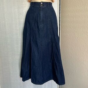 100% cotton denim skirt